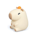 Cute Capybara Silicone Night Light – USB Rechargeable Bedside Lamp | Meep Cozy - Meep Cozy
