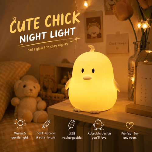 Cute Chick Night Light for Cozy Rooms | Meep Cozy - Meep Cozy