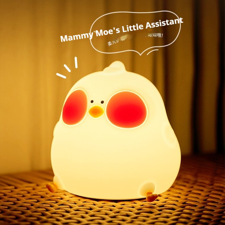 Cute Chick RGB Night Light – Silicone Remote Control LED Lamp | Meep Cozy - Meep Cozy