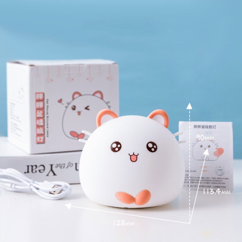 Cute Fat Mouse Night Light for Cozy Rooms | Meep Cozy - Meep Cozy