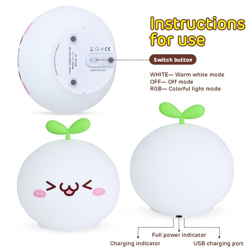 Cute Sprout Night Light for Cozy Rooms | Meep Cozy - Meep Cozy